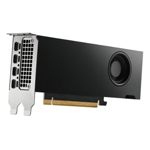 PNY RTX4000 SFF Ada Lovelace Professional Graphics Card, 20GB DDR6, 4 miniDP, 6144 CUDA Cores, Dual-Slot, Low Profile, OEM (Brown Box) *OPEN BOX* PNY RTX4000 SFF Ada Lovelace Professional Graphics Card, 20GB DDR6, 4 miniDP, 6144 CUDA Cores, Dual-Slot, Low Profile, OEM (Brown Box) *OPEN BOX*